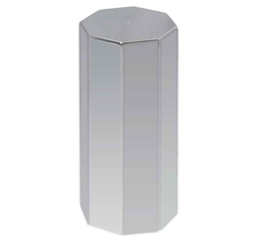 33mm 5″ Octagon Lug Nut Cover – Thread-On Style