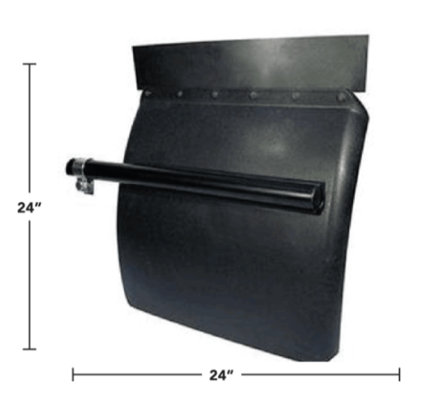 24″ Heavy Duty Poly Quarter Fenders