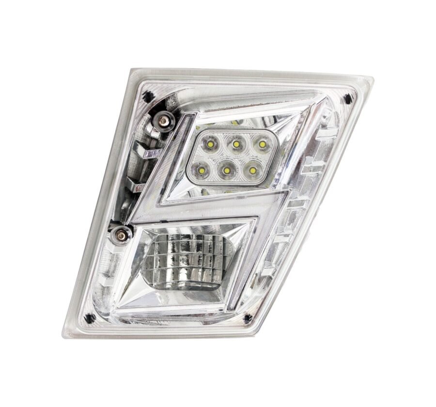Chrome Volvo VN/VNL 2003–2017 High Power LED Fog Light – Driver Side