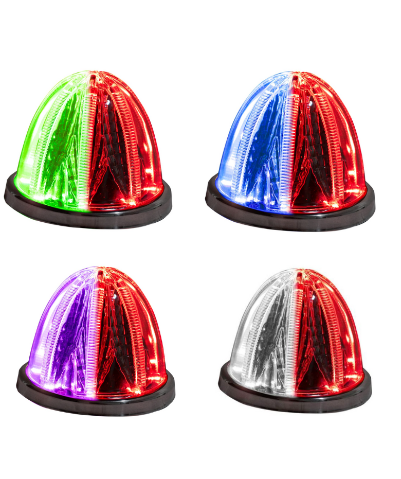 Dual Color Red Stellar Watermelon LED Light