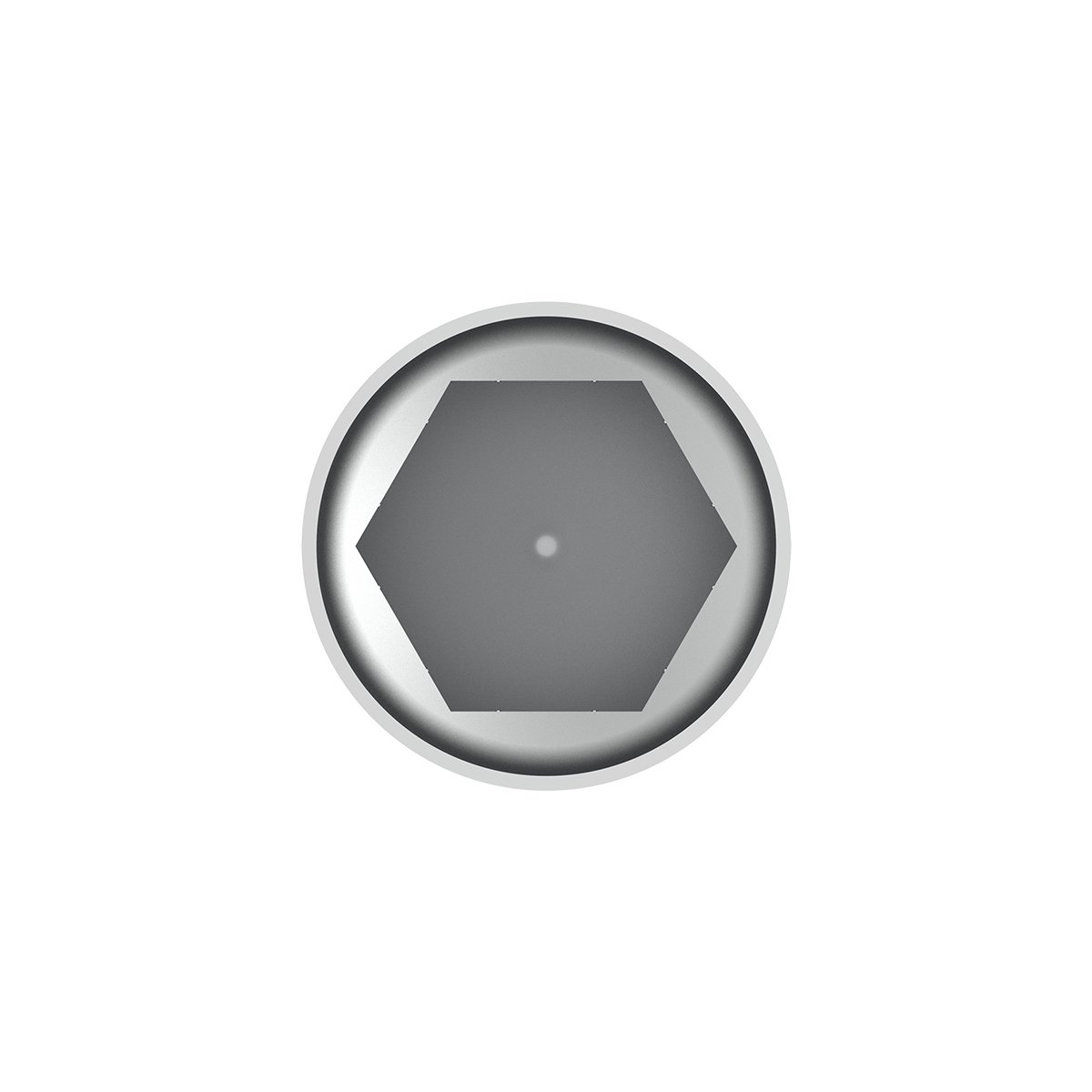 33mm Chrome Bullet Nut Covers w/ Flange (60-Pack) - Image 3