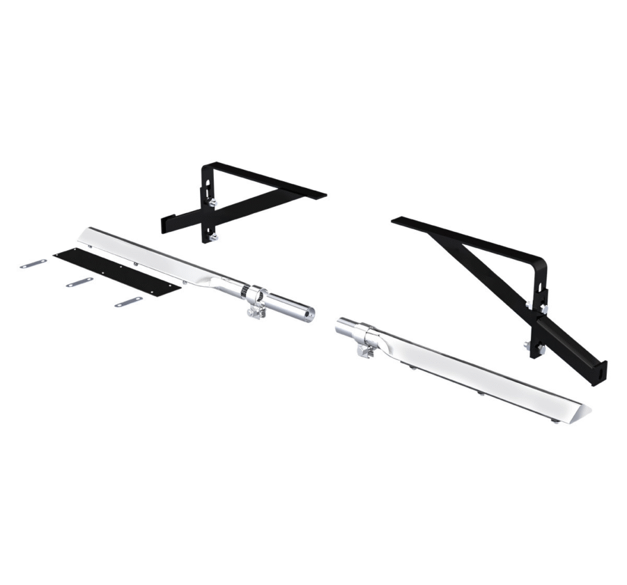 Stainless Steel Universal Half Fender Arm Kit – Pair