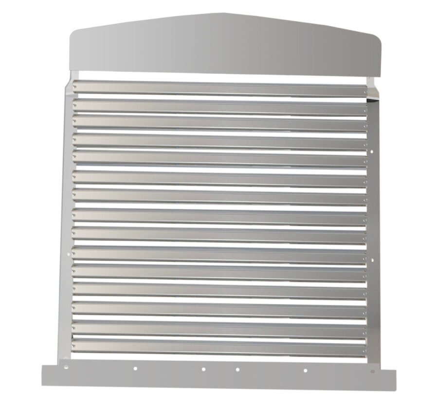 Kenworth W900L Stainless Louvered Grille