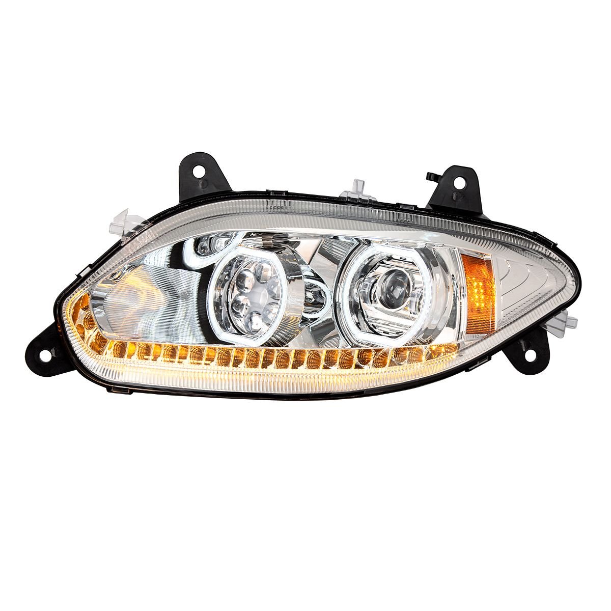 International LT Chrome LED Projector Headlight w/ Turn - Image 5