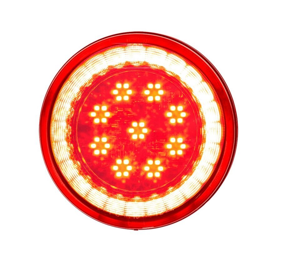 33 LED 4″ Round Lumos Light S-Series (Stop, Turn & Tail)