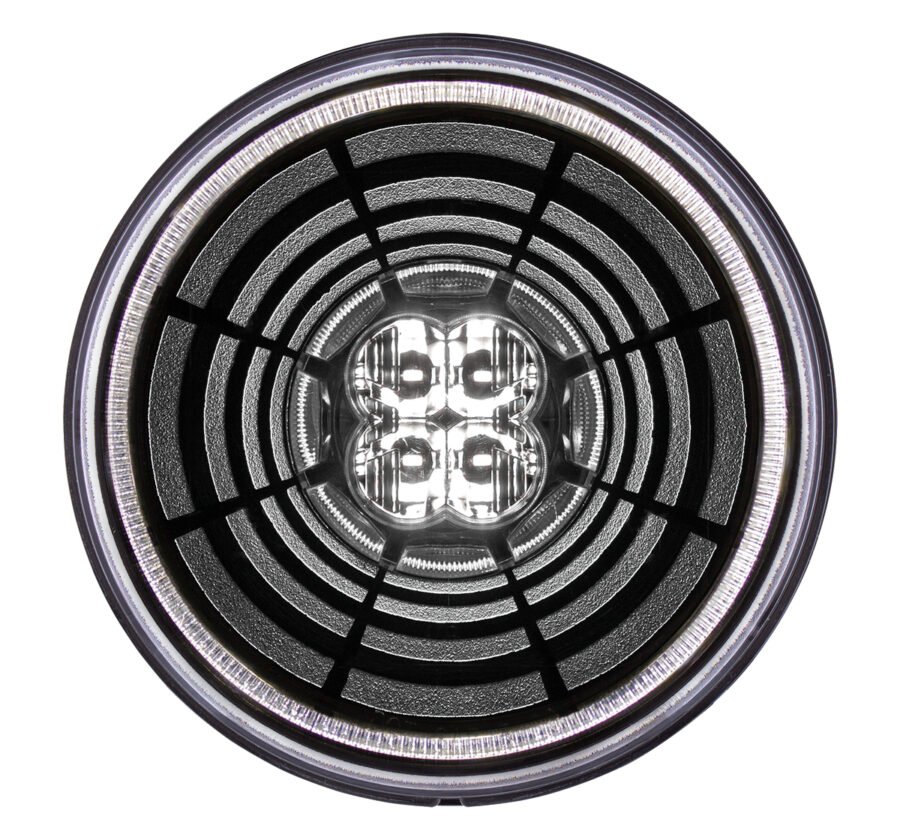 13 LED 4″ Round Abyss Light (Back-Up)