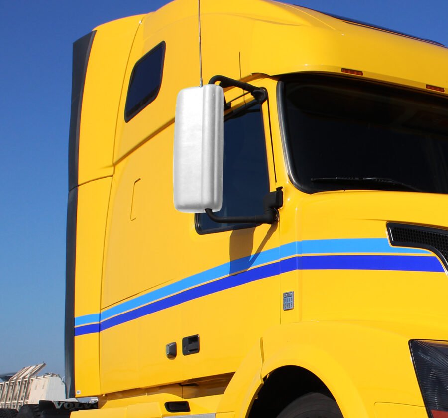 Chrome Mirror Cover For 2005-2011 Volvo VN/VNL