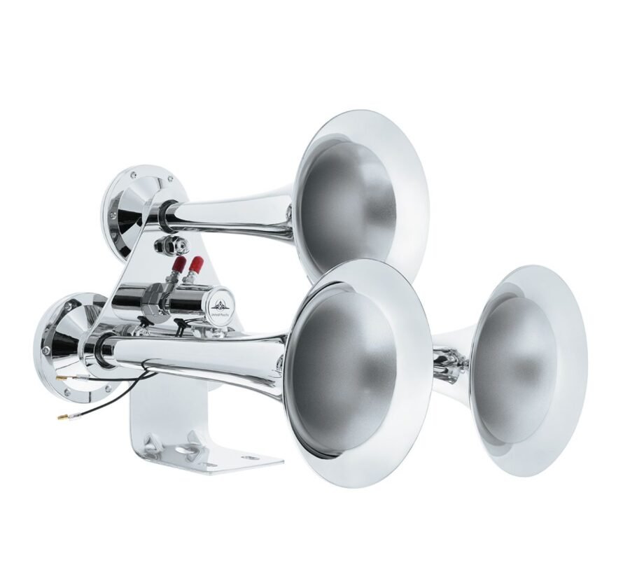 3 Trumpets “Competition Series” Chrome Train Horn
