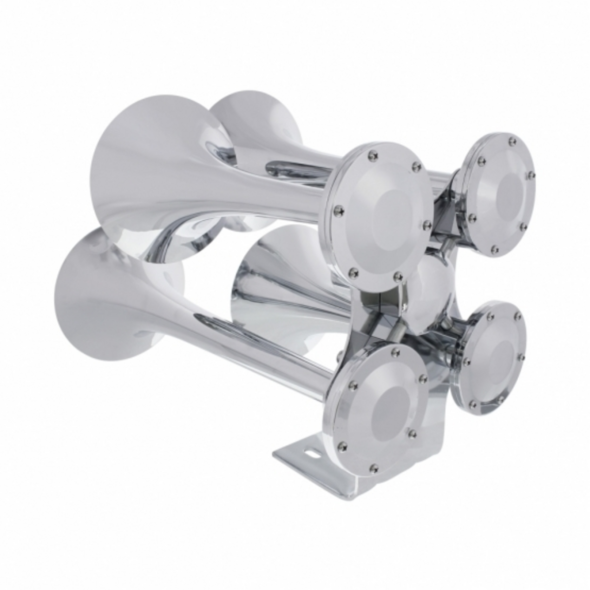 4 Trumpets Air Powered Train Horn - Competition Series - Image 2