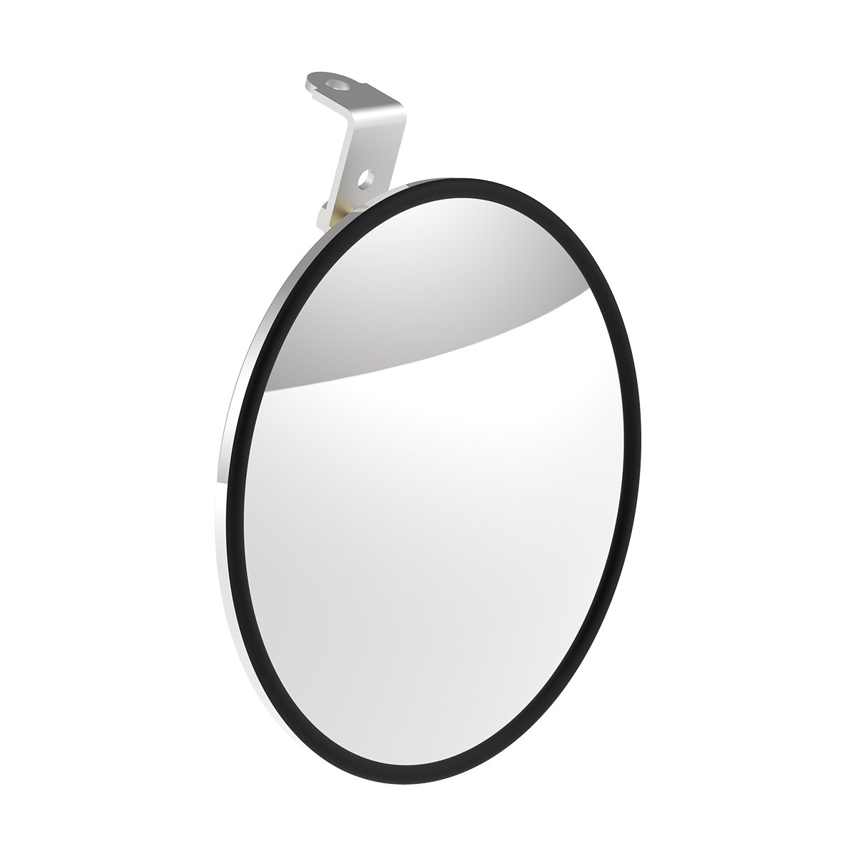 Stainless Steel 8 1/2" Convex Mirror With LED - Image 3