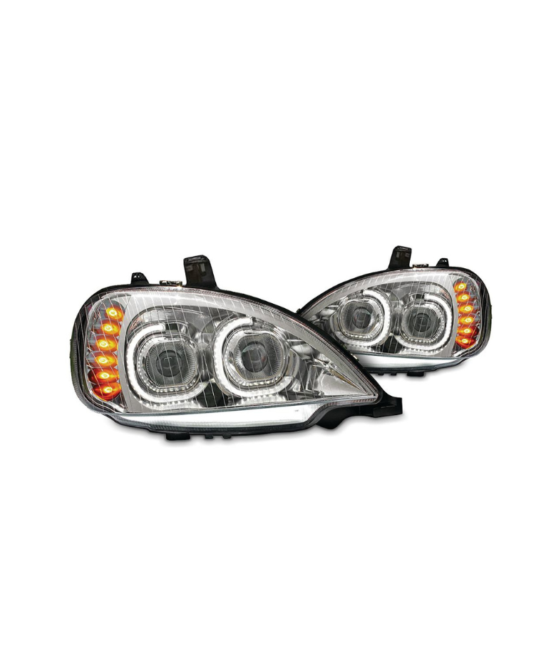 Freightliner Columbia Chrome LED Headlight