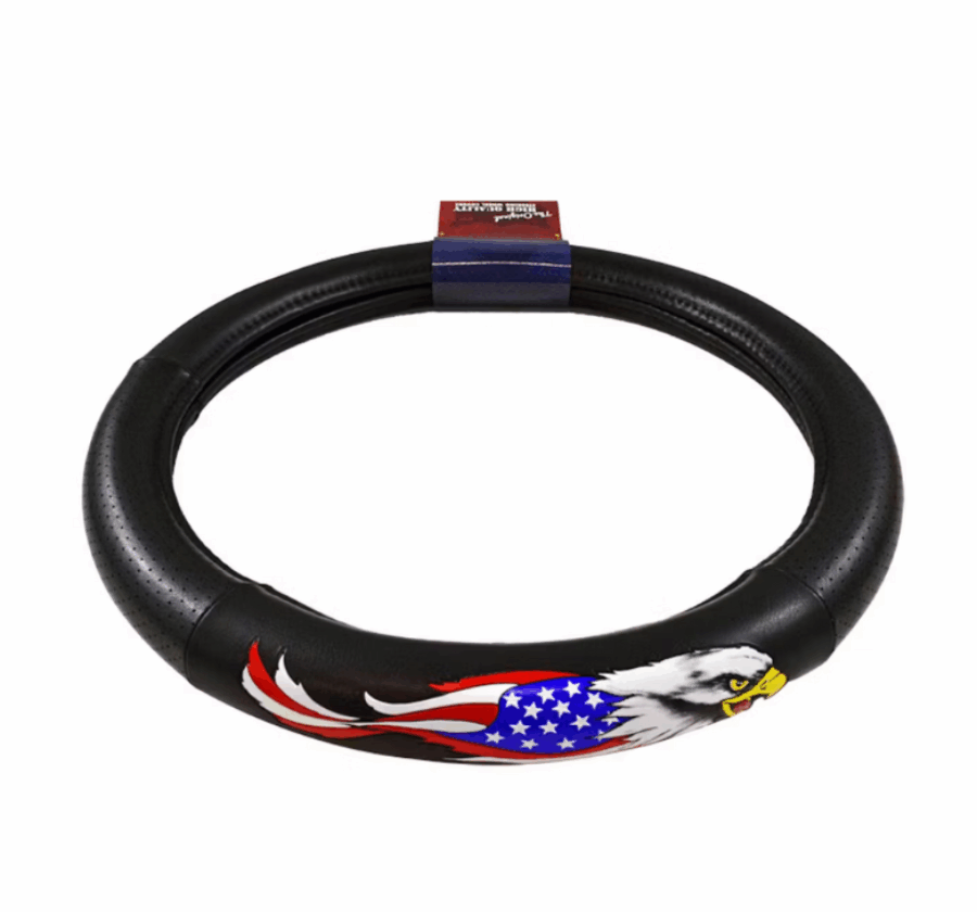 18″ American Eagle Steering Wheel Cover