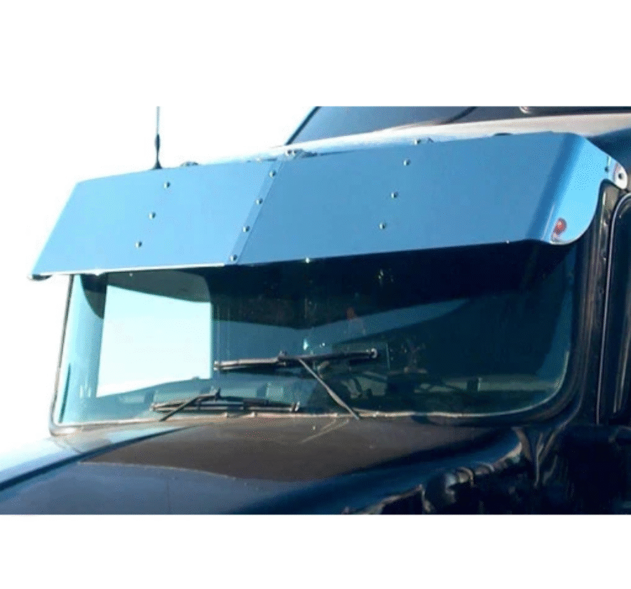 14″ Drop Visor for Kenworth W900/T600/T800/T330 Curved Windshield